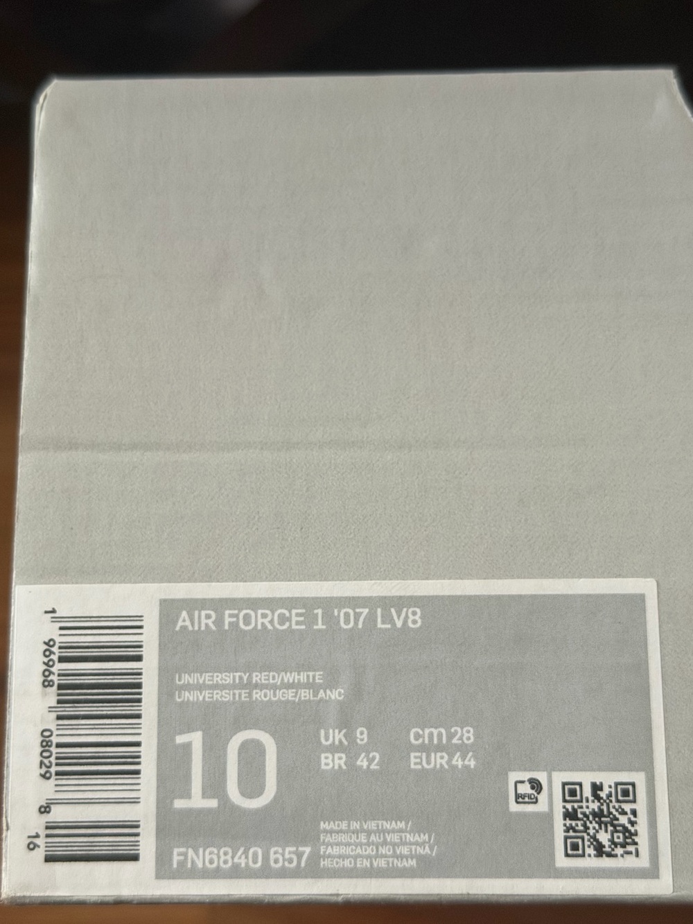 NEW Nike Air Force 1 Low '07 LV8
Rubik's Cube: FN6840 657 (Size 10) - Picture 7 of 7